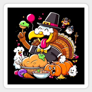 Funny Thanksgiving Dinner Magnet